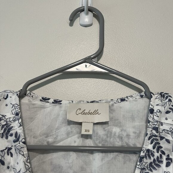 Cleobella Amina Crop Wrap Top in Killarney Floral Print Size XS - Picture 6 of 11